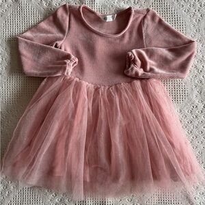 H&M Pink Tulle Dress 5/6 years